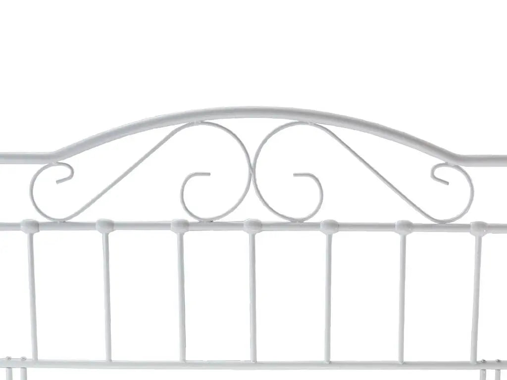 PARIS, white metal Headboard