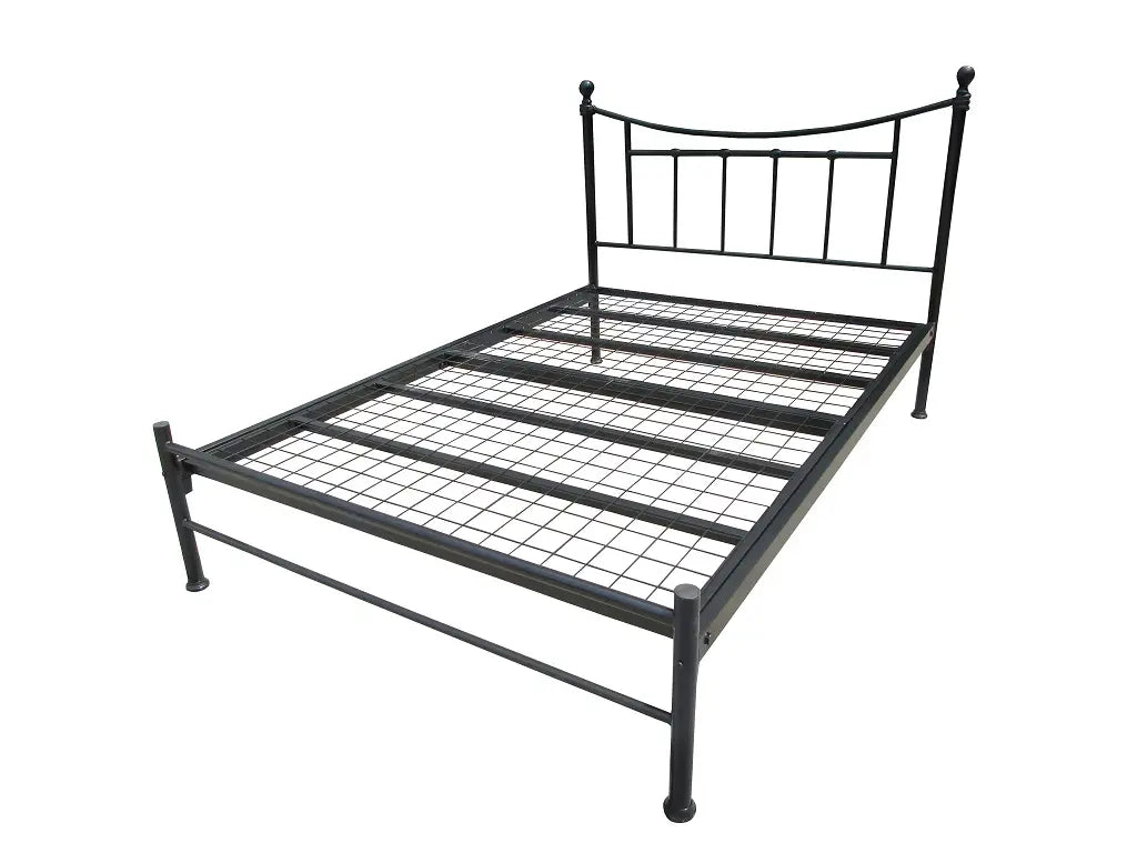 BRISTOL Bed, New design with low foot end, reinforced side rails and mesh base.